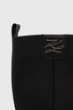 Kožené kozačky Karl Lagerfeld Luna Ii černá KL42995.000
