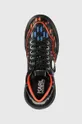 μαύρο Δερμάτινα αθλητικά παπούτσια Karl Lagerfeld