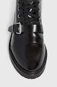 AllSaints workery skórzane Donita czarny WF802P