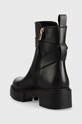 Обувь Кожаные полусапожки Coach Lacey Leather Bootie CB995.BLK чёрный