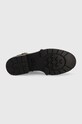 Кожаные полусапожки Coach Lacey Leather Bootie CB995.BLK чёрный