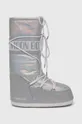 srebrna Čizme za snijeg Moon Boot Icon Met Ženski