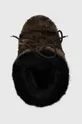 brown Moon Boot snow boots Icon Low Faux Fur