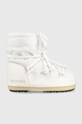 Moon Boot śniegowce Light Low Nylon imitacja skóry licowej biały 14600100.WHITE