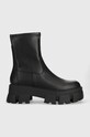 Μποτάκια Aldo Grandsole 5-8 cm μαύρο 13472813.GRANDSOLE