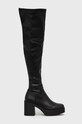 Aldo cizme Upscale peste 8 cm negru 13474650.UPSCALE
