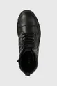 μαύρο Δερμάτινες μπότες Aldo Quilt