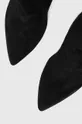 čierna Semišové čižmy Aldo Sophialaan