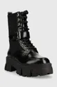 Členkové topánky Aldo Grandleap čierna