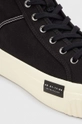 μαύρο Πάνινα παπούτσια AllSaints Dana Flatform High Top