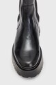 Încălțăminte AllSaints ghete chelsea de piele WF582X negru