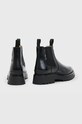 AllSaints ghete chelsea de piele WF580X negru