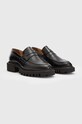Шкіряні мокасини AllSaints WF0052Z