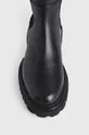črna Usnjeni elegantni škornji AllSaints Maeve