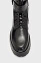 AllSaints workery skórzane Onyx WF584X czarny AW22