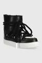 Kožne cipele za snijeg Inuikii Square crna
