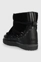 Obuća Kožne cipele za snijeg Inuikii Curly Rock 70102.076.Black crna
