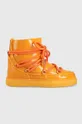 πορτοκαλί Δερμάτινες μπότες χιονιού Inuikii Naplack Γυναικεία