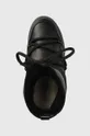 crna Kožne čizme za snijeg Inuikii Nappa Wedge