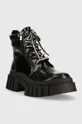 Členkové topánky Steve Madden Incredible čierna