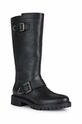 Δερμάτινες μπότες Geox D16FTF 04643 C9999 D HOARA F D16FTF.04643.C9999 μαύρο AW22
