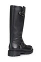 Geox kozaki skórzane D16FTH 04643 C9999 D HOARA H czarny D16FTH.04643.C9999