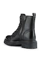 Cipők Geox bőr bakancs Iridea D26HRQ.00043.C9999 fekete