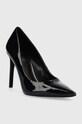 Обувки с висок ток Dkny Mabi K2247124 черен AW22