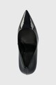 Обувки с висок ток Dkny Mabi черен K2247124
