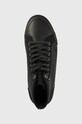 Δερμάτινα ελαφριά παπούτσια Tommy Hilfiger MODERN VULC LEATHER μαύρο FM0FM04163