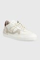 Kožené tenisky Tommy Hilfiger TH LAB COURT SNEAKER FM0FM04267 bílá SS23