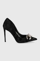 Steve Madden pantofi cu toc Vitality subțire negru SM11001857.099