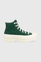 Converse tenisi Chuck Taylor All Star Lugged 2.0 platformă verde A00850C