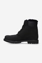 Boty Semišové workery Timberland 6 In Premium Shearlig A1U7S černá