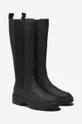 black Timberland leather boots Cortina Valley Tall
