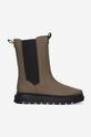 Timberland ghete chelsea de piele Ray City Combat Chelsea neizolat verde A5PB7