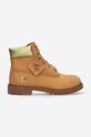 Timberland workery zamszowe Premium płaski brązowy A5SZD