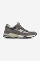 Αθλητικά New Balance W991GNS λείο δέρμα πράσινο W991GNS