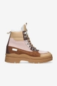 beżowy Filling Pieces botki skórzane Mountain Boot Mix Damski