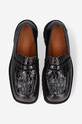 Marni leather loafers black MOMS002506.P5046
