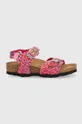 roza Otroški sandali Birkenstock Dekliški