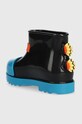 DÍVKA Dětské holínky Melissa Rain Boot + Fabula Bb M.33676.AF019 černá