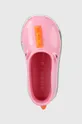 roza Otroški gumijasti škornji Melissa Rain Boot + Fabula Bb