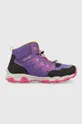 фиолетовой Детские ботинки Geox Для девочек
