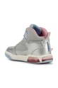 DÍVKA Dětské sneakers boty Geox J26ASA.0NFEW.36.38 stříbrná
