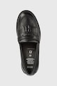 Geox mokasyny skórzane dziecięce czarny J4449A.00043.29.34