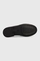 Geox mocasini din piele pentru copii J4449A.00043.29.34 negru