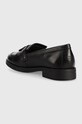 Fete Geox mocasini din piele pentru copii J4449A.00043.35.41 negru