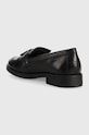 Fete Geox mocasini din piele pentru copii J4449A.00043.35.41 negru