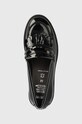 Geox mokasyny skórzane dziecięce czarny J4449A.00066.29.34
